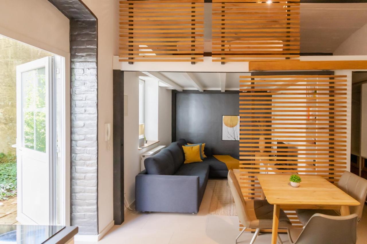 Homebydoni - Kueche I Terrasse I 500 Mbits Wifi I Design Loft Nahe Rmcc & Staatstheater Wiesbaden Bagian luar foto